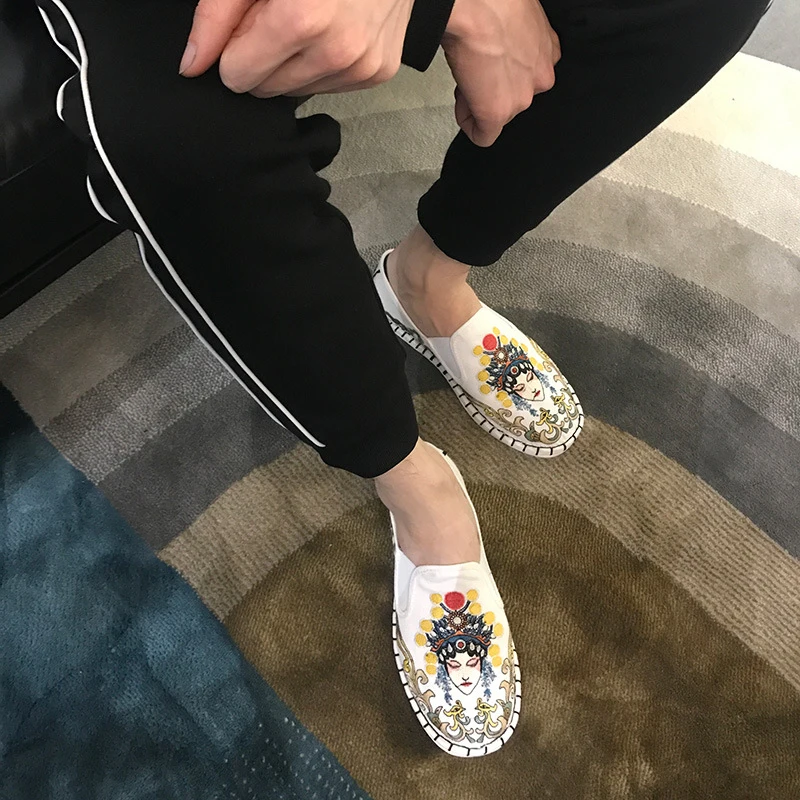 Эспадрильи в стиле Харадзюку для мужчин и женщин холщовые Мокасины легкая