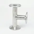 Тройной зажим 19 мм OD 1,5 дюйма, санитарный фитинг для труб из нержавеющей стали 304