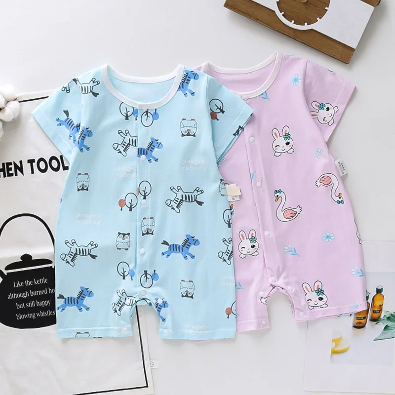 2020 летняя одежда для малышей брендовый комбинезон маленьких девочек детские