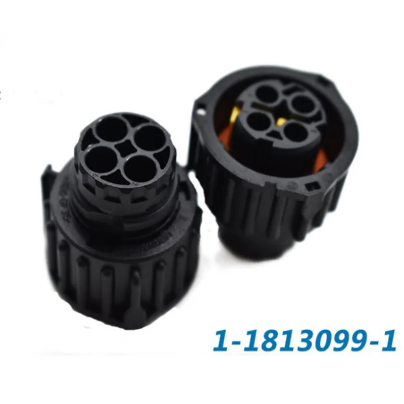 

Free Shipping 1-1813099-1 1-1813099-2 1-1813099-3 1-1452424- 10SETS SAMPLE 4PIN AMP Connector Car Electrical Wire Connectors.