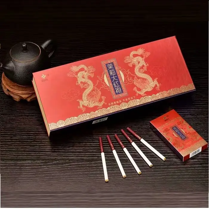 Жасмин чай Dahongpao для остановки курения Qingfei тонкий не табачные