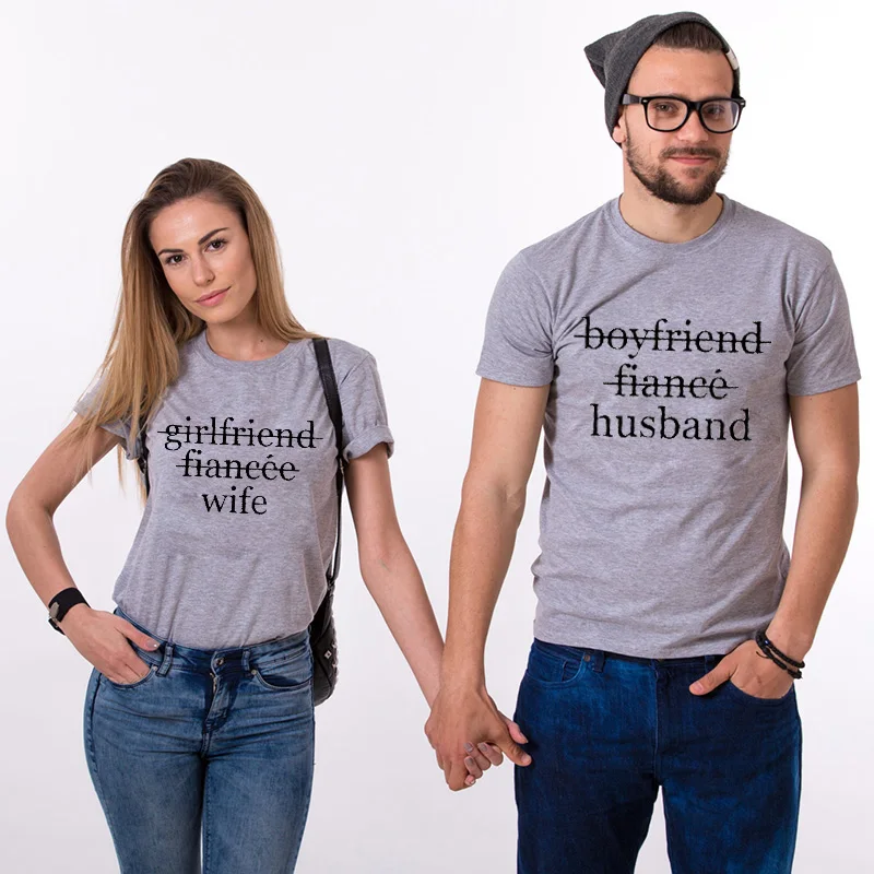 Парная футболка для подруги жены парня невесты мужа пары одинаковый свадебный