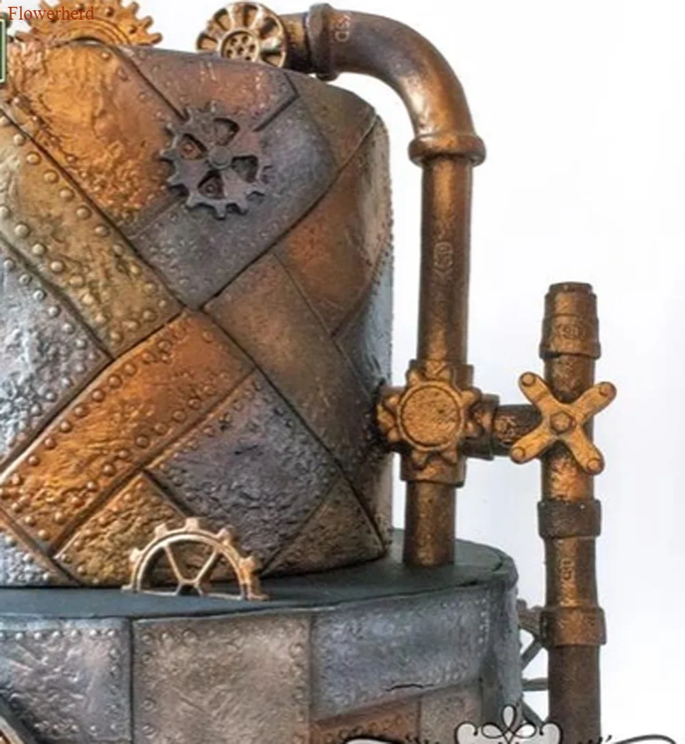 Креативная силиконовая форма для водопроводной трубы и локтя помадки торта