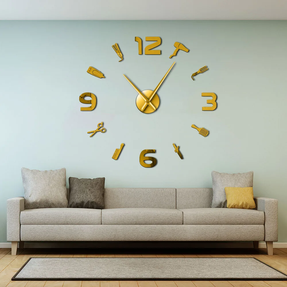 Наборы инструментов для парикмахерской гигантские настенные часы сделай сам с