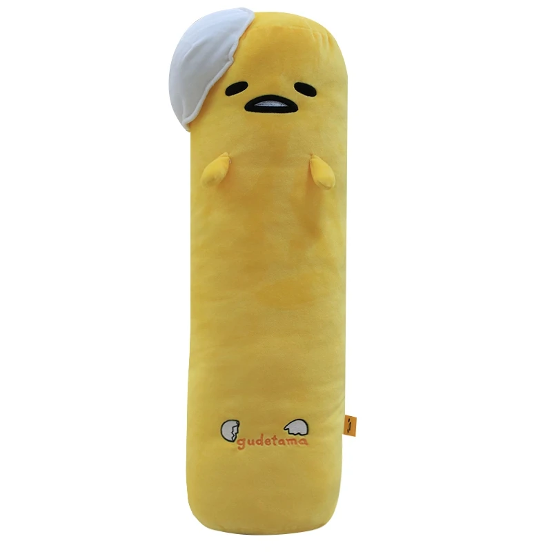 68/110 см Gudetama ленивое яйцо длинная плюшевая игрушка подушка яйца Jun яичный желток брат большая кукла мягкая игрушка для детей Девочка Рождественский подарок - Цвет: 110cm