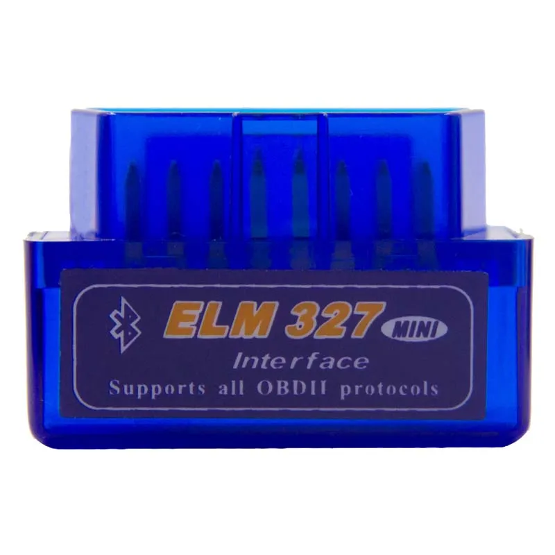 Автоматический мини сканер ELM327 Bluetooth OBD2 V2.1 автоматический OBDII 2 автомобиля ELM 327