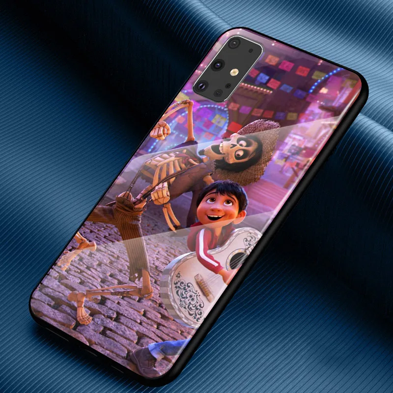 Чехол из закаленного стекла для Samsung Galaxy A01 A11 A21S A21 EU A31 A41 A51 A71 A81 A91 | Мобильные