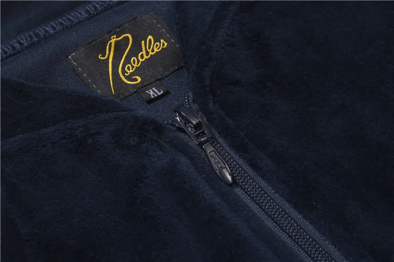 2020FW Velvet Needles AWGE Jacket Men Women 1:1 High Quality Fashion Butterfly Embroidery Needles Jackets AWGE Coats