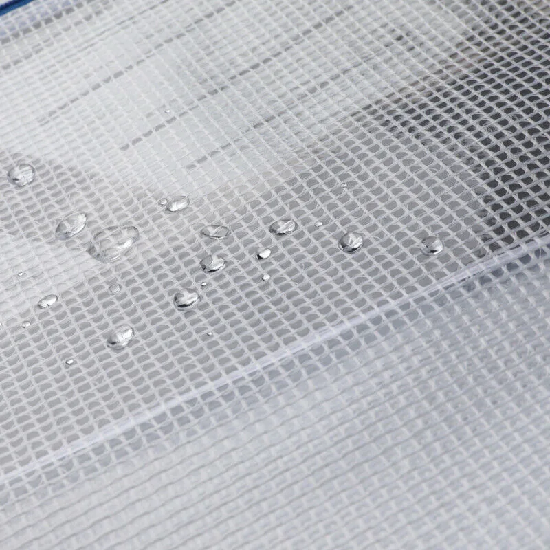 

12pcs Files Zipper Bag Waterproof Pencil Mesh Pouch Holder for Documents Cosmetic SGA998