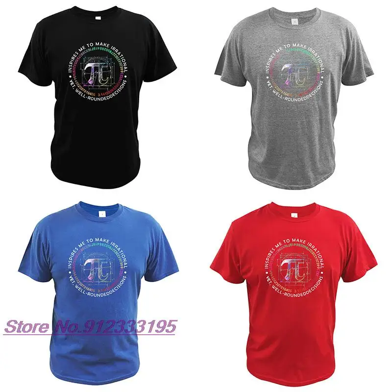 

Inspire Pi 3.14 Math Teacher Pi National Day T Shirt 100% Cotton Comfortable High Quality Premium Tee Tops Drop Ship