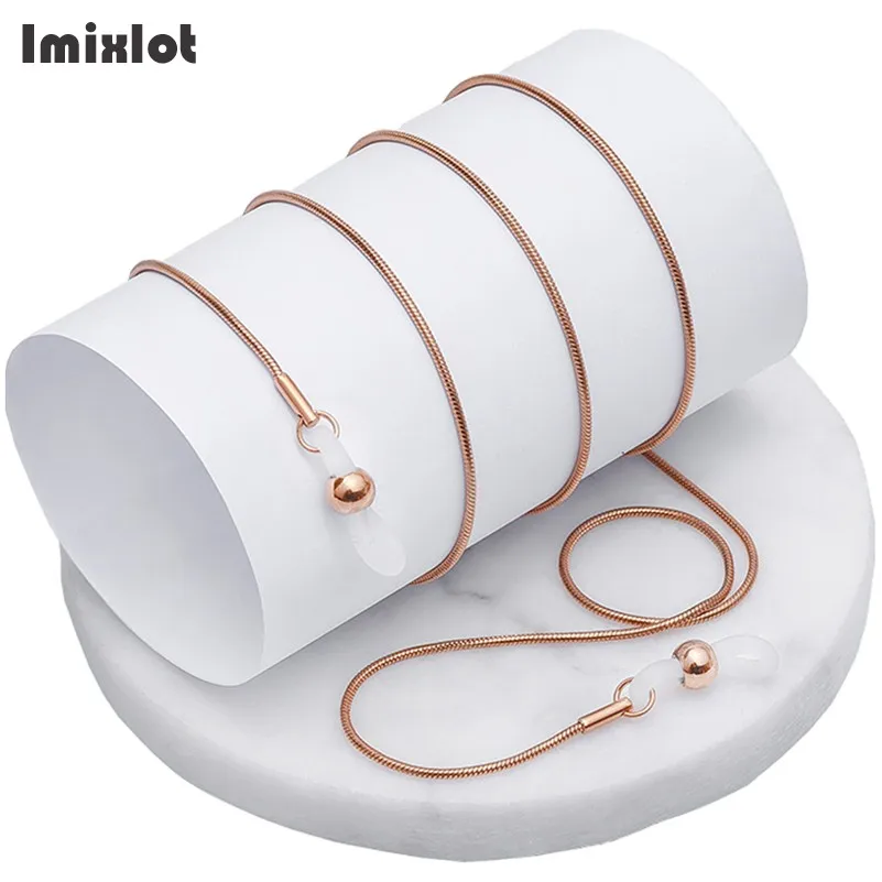 

Fashion Stainless Steel Glasses Chain Women Men Eyeglass Cord Sunglasses Cord Retainer Holder Eyewear Lanyard Neck Strap Rope