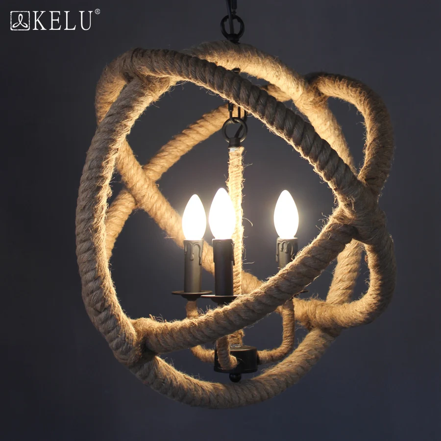 Оригинальная люстра в американском стиле ретро светильник лофт для загородного