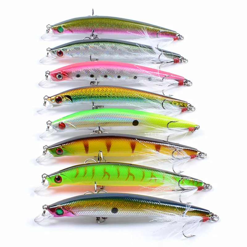 

Рыболовные приманки 11,2 см/10,3 г окрашенная бионическая приманка . Блесна плавающая наживка для дальнего заброса,