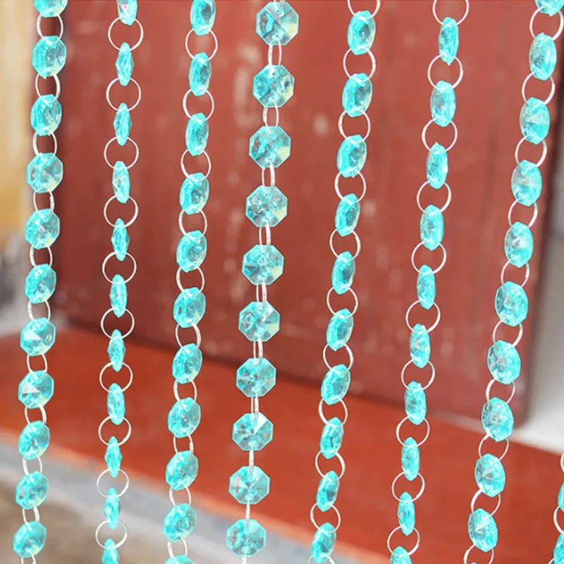 5 м (16 4) FT с украшением в виде кристаллов бусами прозрачные акриловые бусины