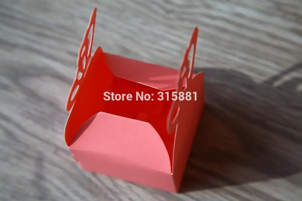 Бабочка Свадебная коробка конфет для идей свадебные сувениры и подарки коробки