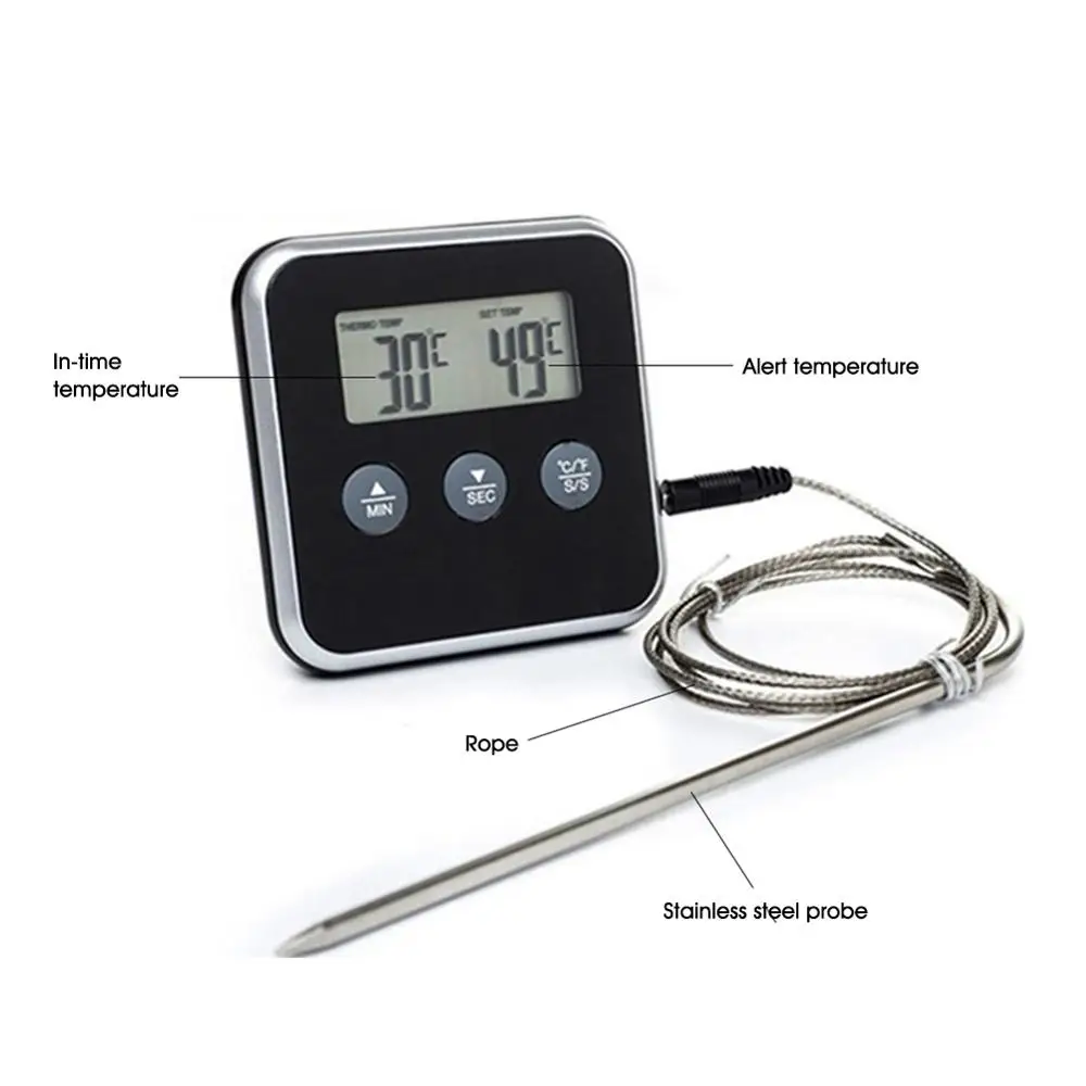

New Meat Thermometer Kitchen Digital Cooking Food Probe Electronic BBQ Cooking Tools Temperature meter Gauge Tool