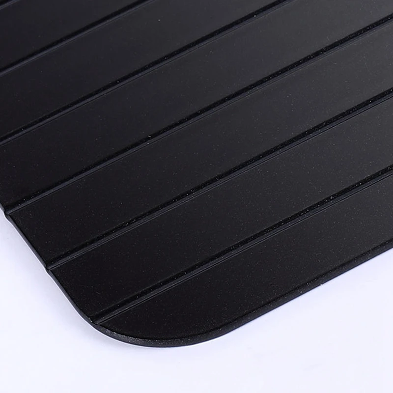 

New Aluminum Alloy Quick Thawing Plate Natural Thawing Plate for Seafood Steak Meat Thawing Plate