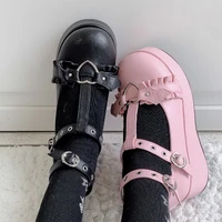 2021 new female lolita cute mary janes pumps platform wedges high heels womens pumps sweet gothic punk shoes cosplay shoes