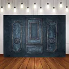 Фон для фотосъемки старая темно-синяя Стена ретро дверь художественный декоративный фон фотосессия фотостудия реквизит, фон для фотографии