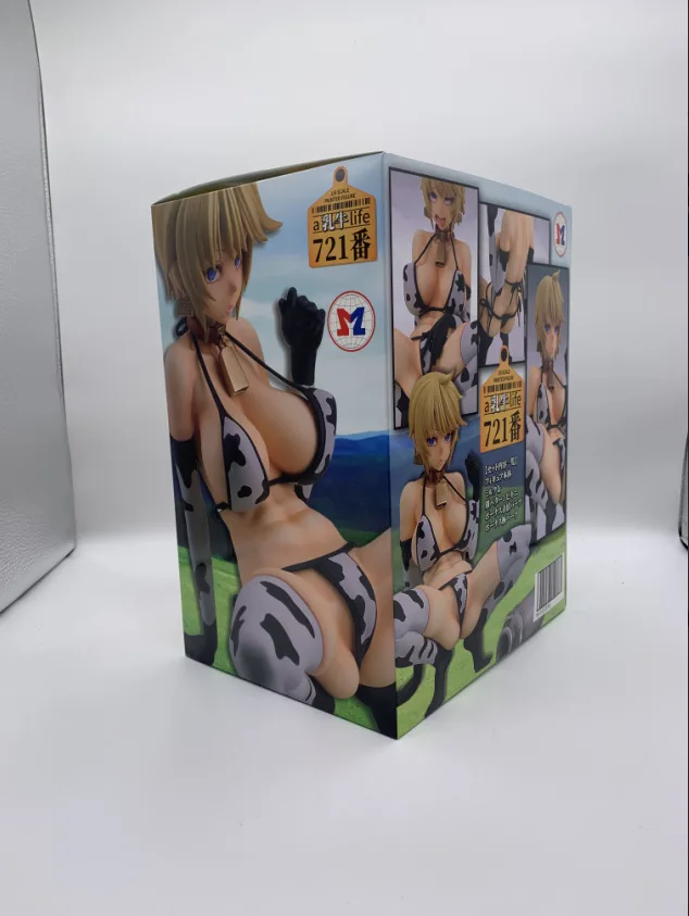 

15 cm Q-six A Milk Cow Life 721 Sexy Body Rocket Boy Action Figures Sexy Girls Japanese anime PVC adult Aciton Figures toy