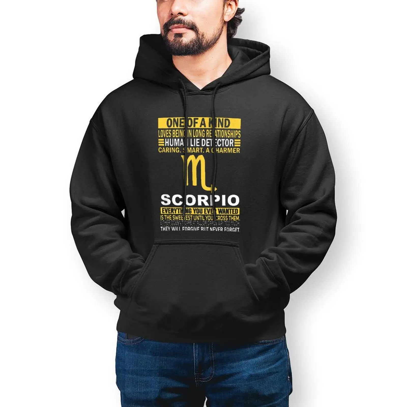 

Scorpion Hoodies Cotton Outdoor Pullover Hoodie Winter Long Length Casual Hoodie Oversize Men