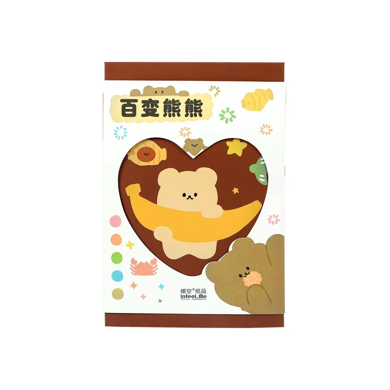 

30sheets/Cute Postcard Brown bear Diy Gift Postcards/Greeting Card/wish Card/Fashion Gift IME0585