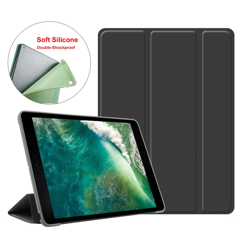 Тонкий мягкий чехол Essidi для ipad mini 5 4 3 2 1 полностью закрывающий планшета флип с
