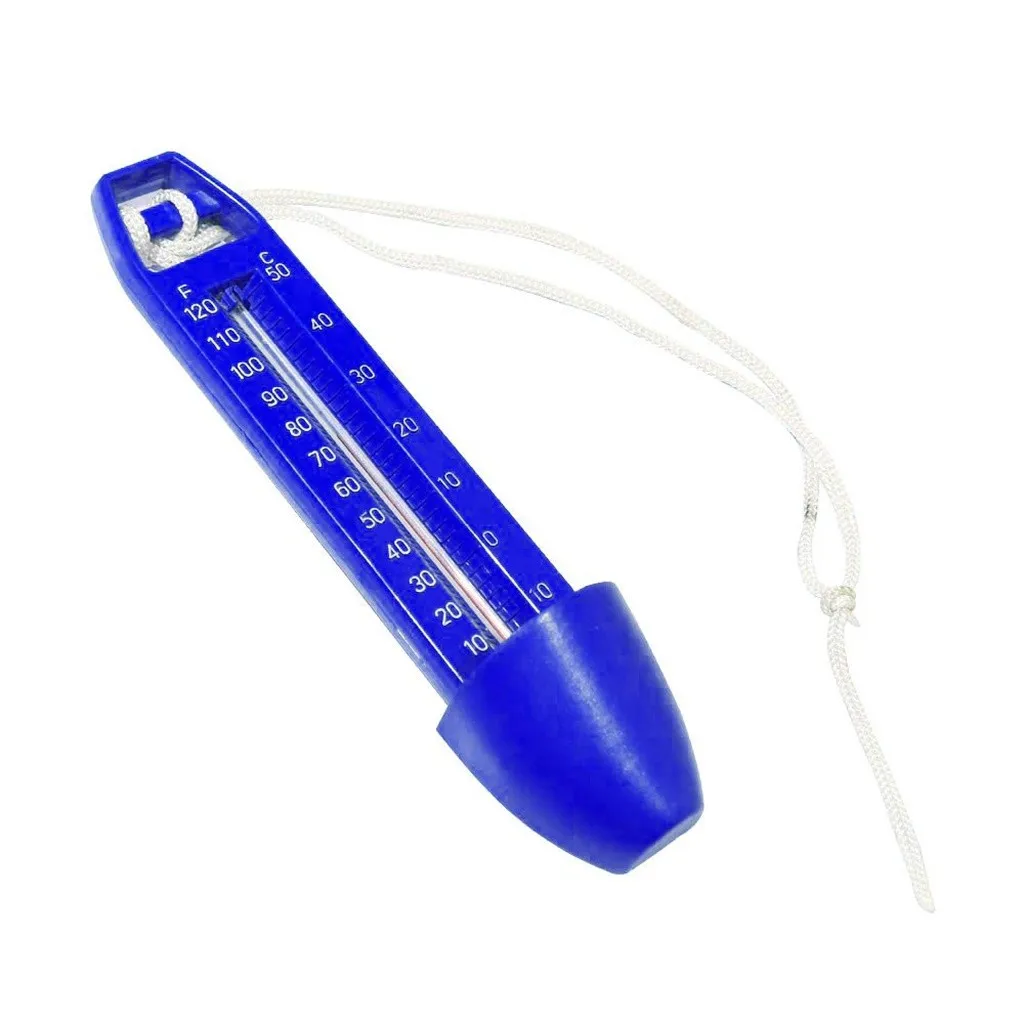

Swimming Pool Floating Thermometer Practical Multi-functional Hot Tub Durable Portable Abs Water Temperature Meter Ponds Tool