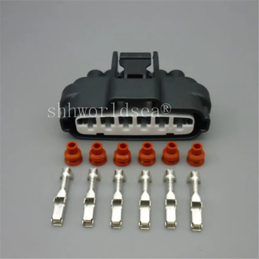 

6-контактный 2,2 мм 90980-11858 7283-1968-30 автоматический электрический ограничитель дроссельной заслонки разъем акселератора разъем для Toyota Mazda