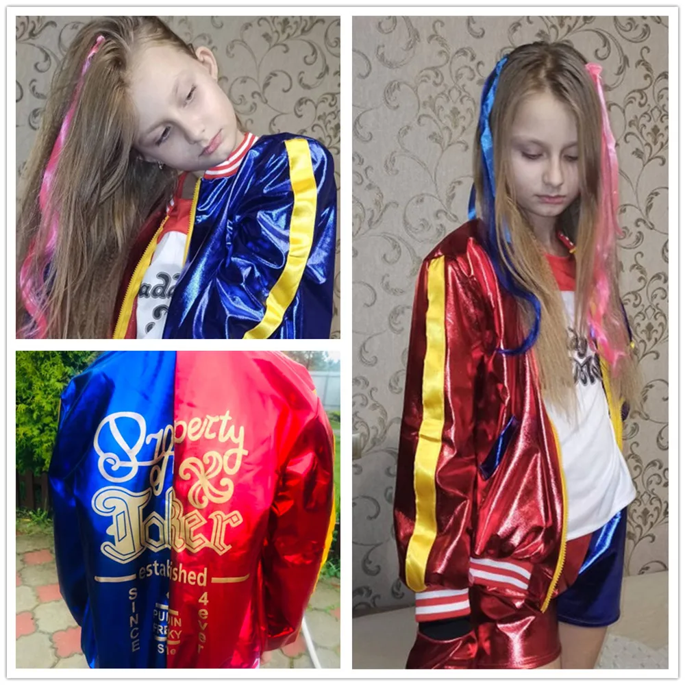 Рождественский костюм Пурим для девочек Харли из отряда самоубийц Квинна Харлин