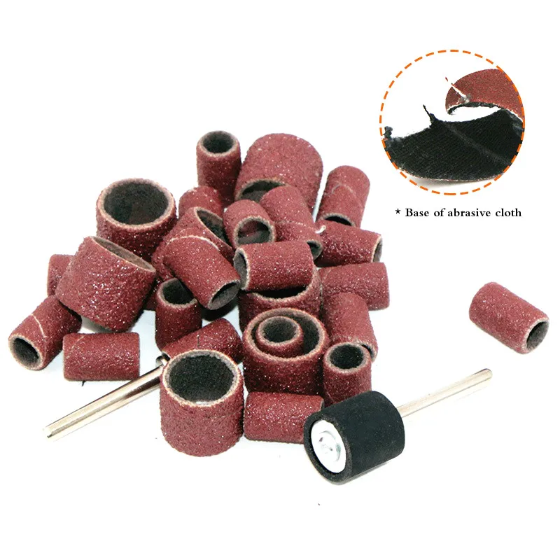 

Grit Sanding Sandpaper Circle Nail Drill Polishing of metal wood glass Accessories Rotary Tool Sand Paper Miniature Tools