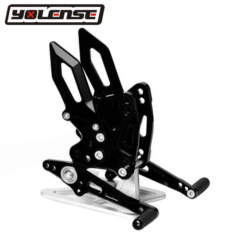 Алюминиевые Подножки для KAWASAKI Z1000 Z 1000 2011 2017 2016 2015 2014 2013 мотоцикла с ЧПУ наборы