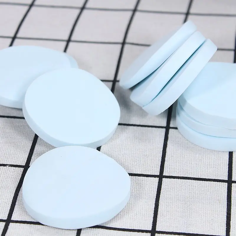 10 шт. Профессиональная круглая форма пудра для лица спонж портативная Мягкая