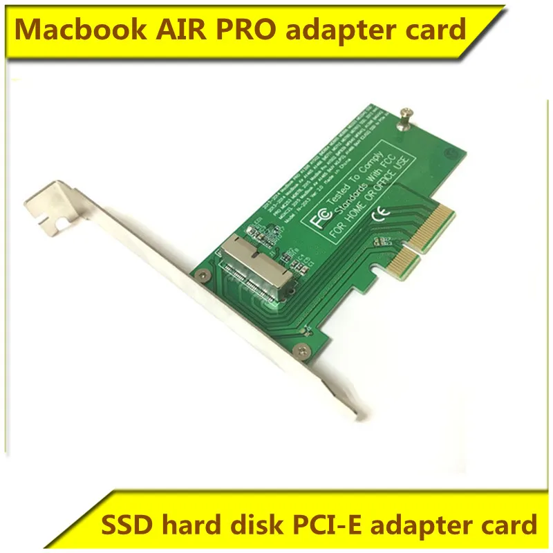 Адаптер карты PCI-E для жесткого диска SSD для настольных компьютеров Macbook AIR PRO A1502 A1398 A1466 A1465 для Apple 2015 2014 2013 AIR/PRO.