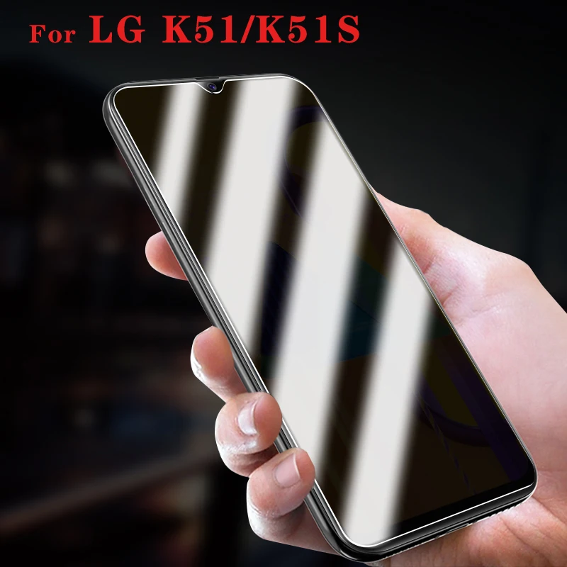 2 шт. закаленное стекло для LG K51S защита экрана Взрывозащищенная пленка ЖК