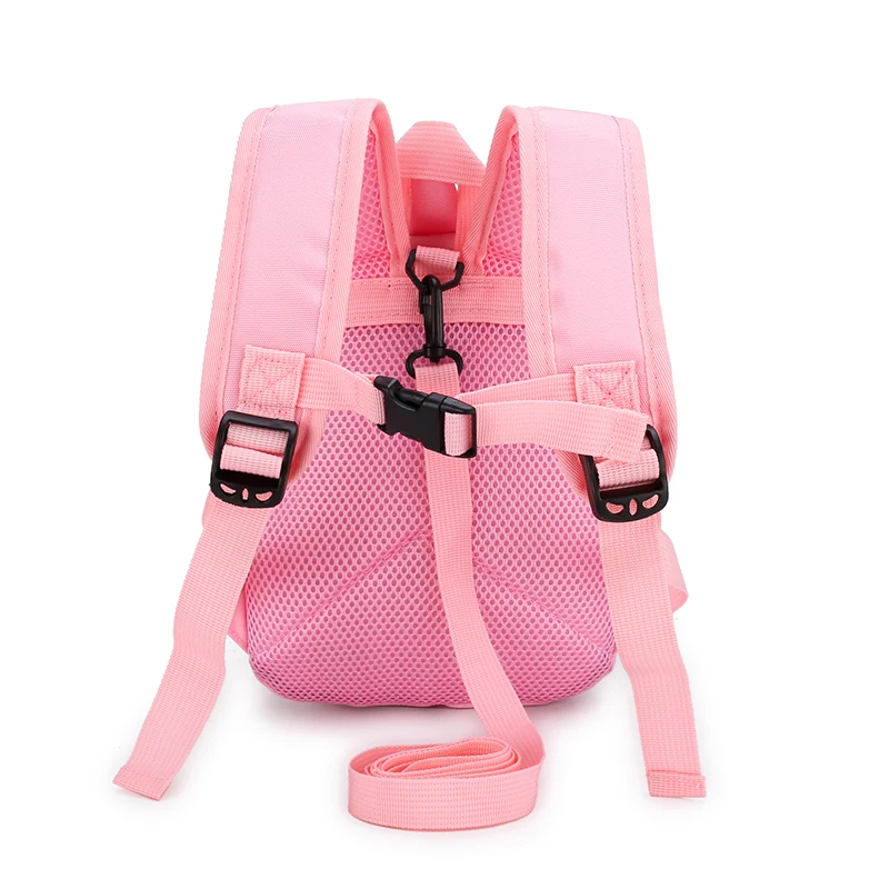 Backpack New Cartoon Shark Baby Anti-lost Children Bag Cute Nylon Shoulder Bag Primary School Kindergarten Bag Bookbag