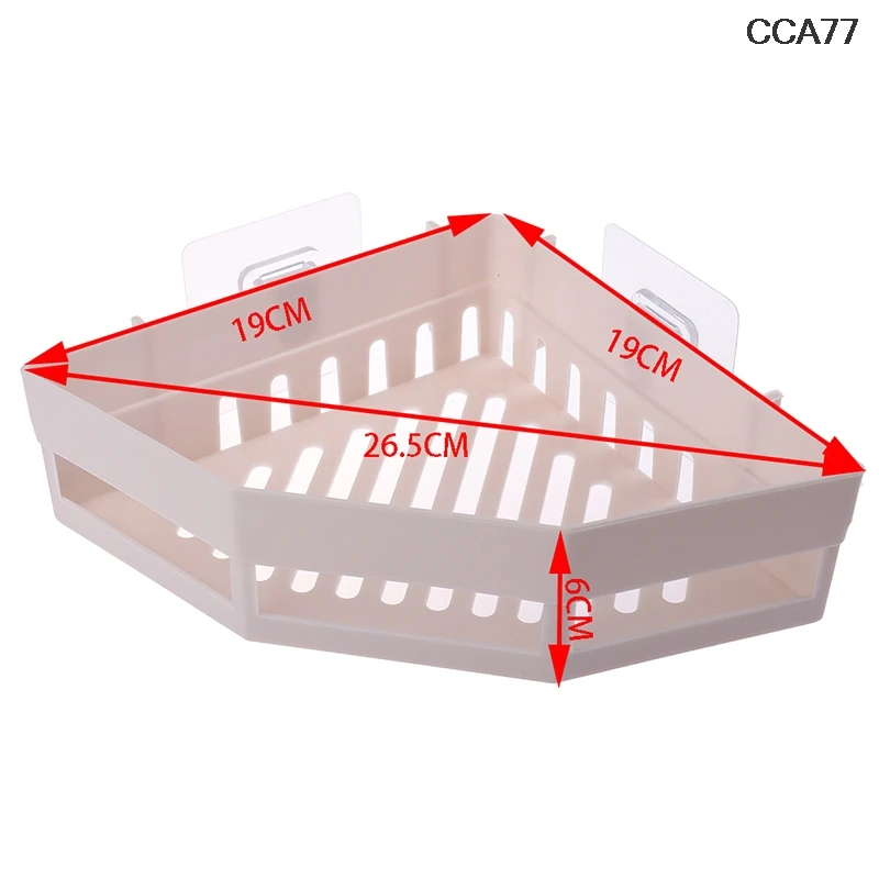 

Plastic Bathroom Shelf Organizer Snap Up Corner Shelf Caddy Bathroom Corner Shelf Shower Storage Wall Holder Shampoo Holder