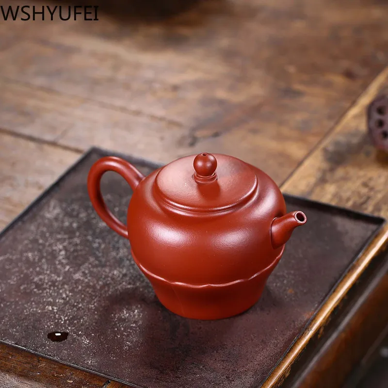 Фото Чайный сервиз Dahongpao чайный из исинской глины чайник ручной работы 200 мл