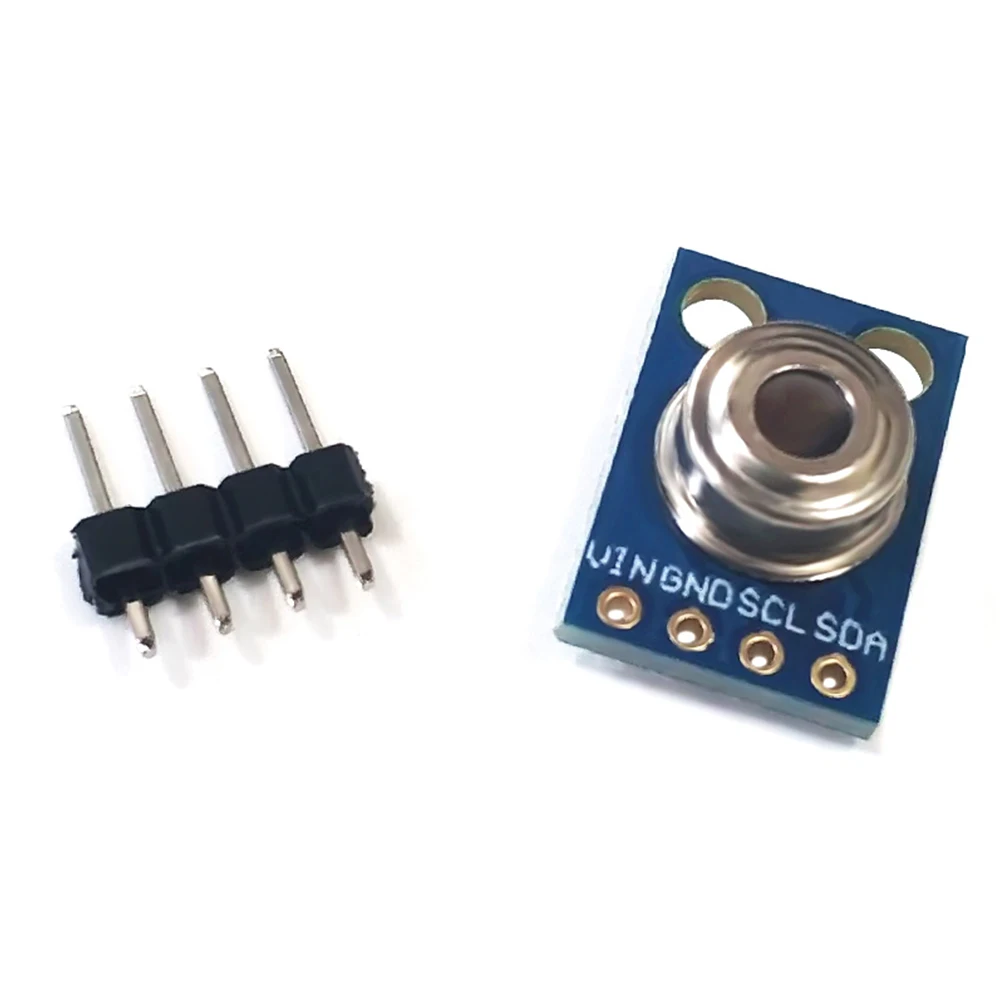 

GY-906 mlx90614fse Новый MLX90614 Бесконтактный модуль датчика температуры для Arduino IIC интерфейс совместим с ИК-датчиком