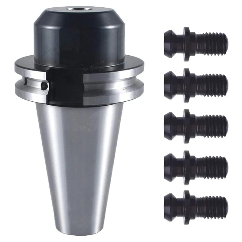 

Концевая фреза 1/2x5/8 дюйма, держатель инструмента, сбалансированный G2.5 5X CAT 40-11 45 градусов, вытяжной стержень, подходит для Hurco Mazak Okuma Fadal