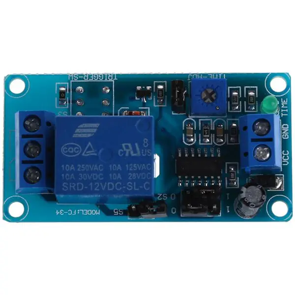 MYLB одноканальный модуль управления реле задержки времени DC12V FC 32|board board|board moduleboard
