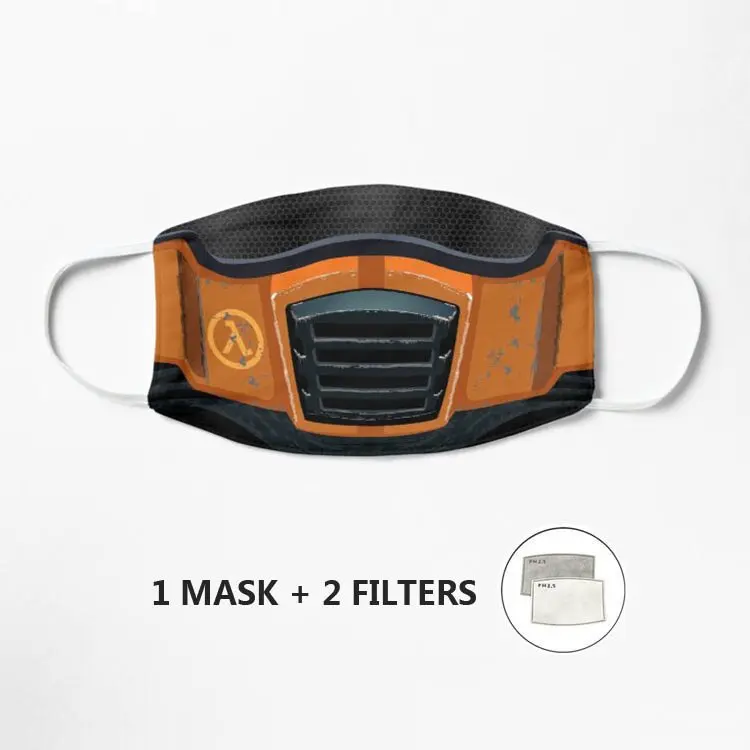 

Маска-шлем многоразовая моющаяся многоразовая с рисунком