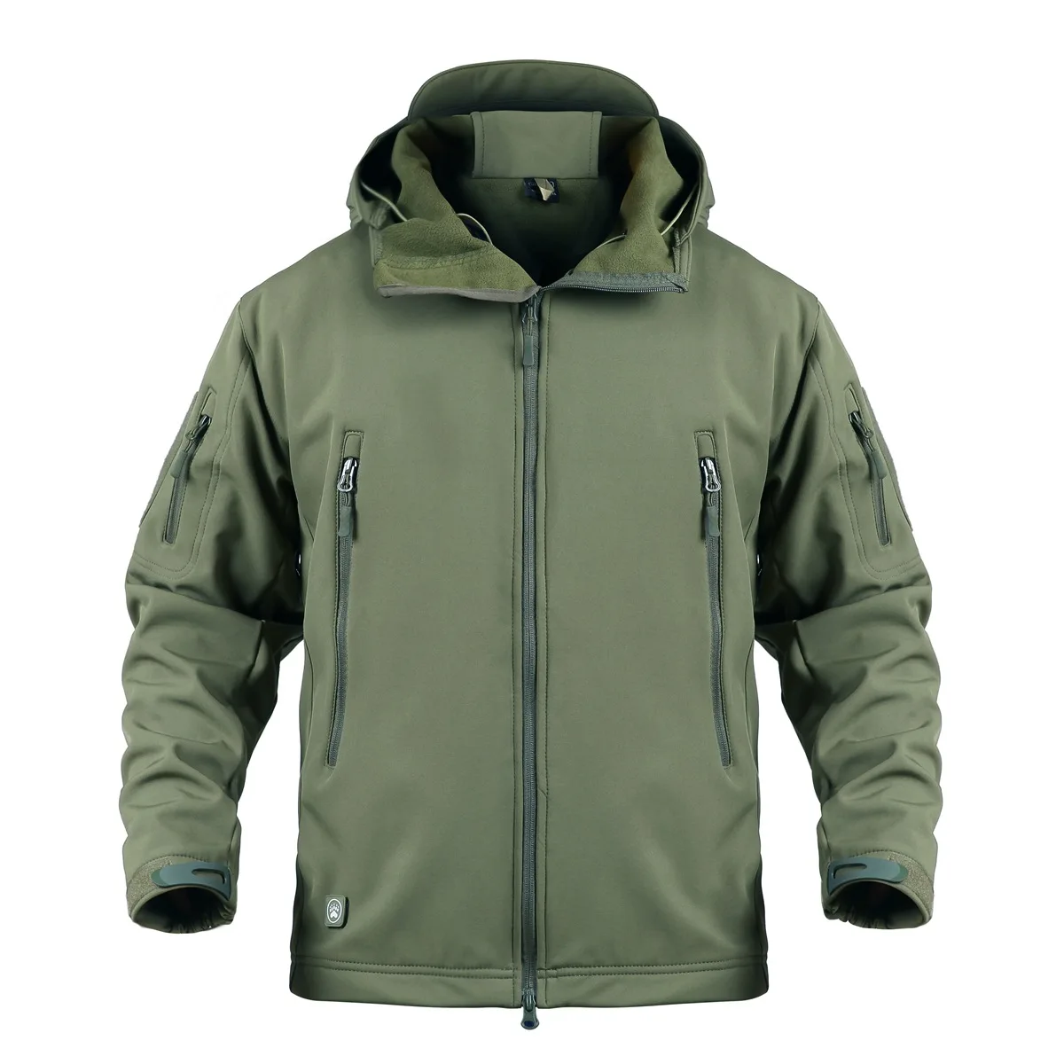 Tactical Softshell Jacket Men Outdoor Camouflage Hunting Clothes Suits Military Uniform Hiking Camping Hooded Pants SA-8 | Мужская
