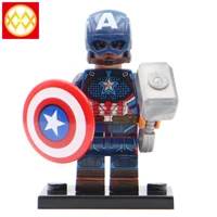 WM661 Hello Boy Ghost мотоциклист Гидра строительные блоки Surfur Firestorm Robocop Blade Supervillians красные игрушки в форме черепа детские подарки - Цвет: WM661