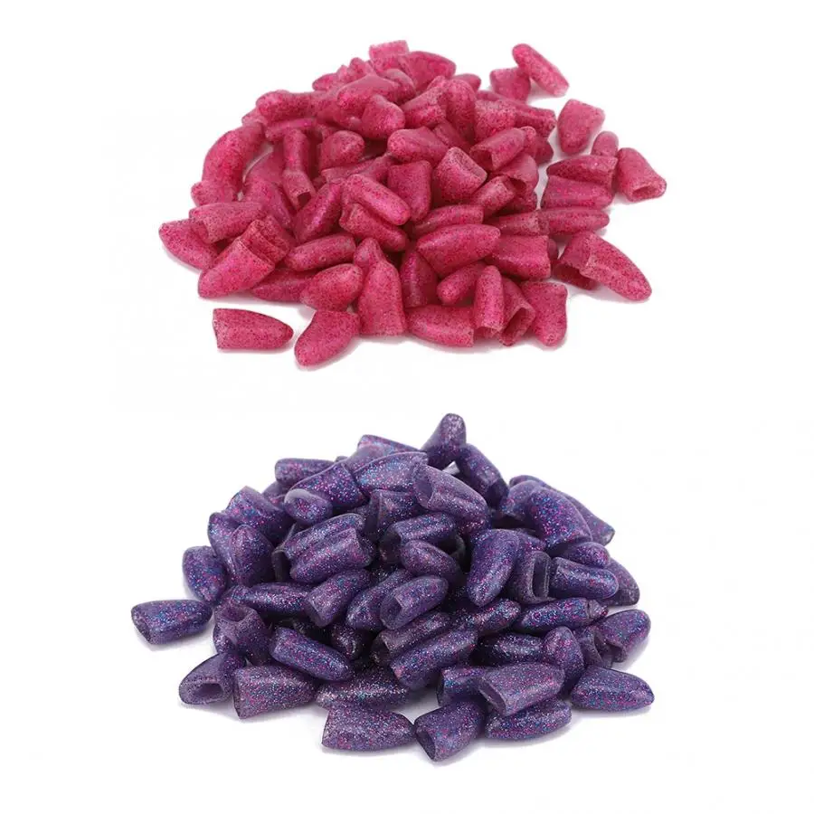 100 шт. мягкий ПВХ чехол для ногтей домашних собак колпачок когтей обертка колпак