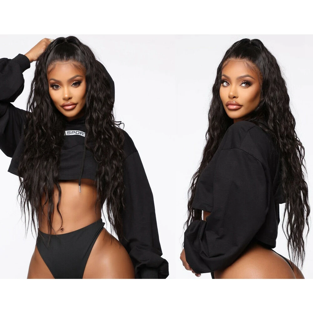 Женская толстовка с капюшоном Короткий Джемпер В Стиле Хип-хоп длинным рукавом и