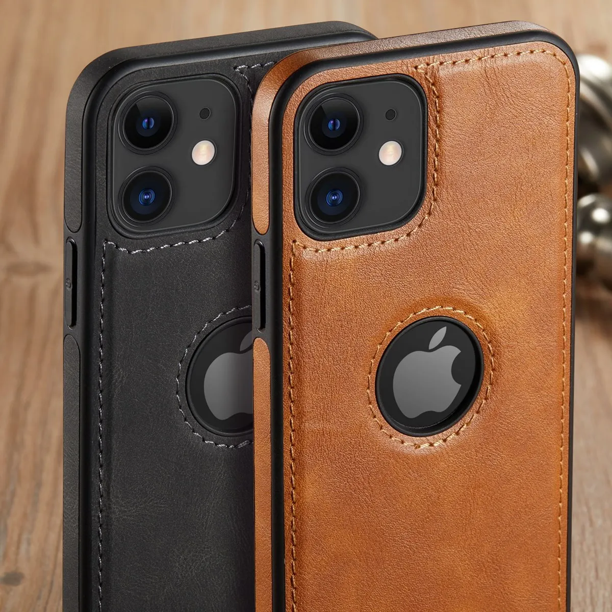 

Luxury PU Leather Phone Case For iPhone 12Pro 11 12 Pro Max XR XS Max X 7 8 6 Plus 12Mini 11Pro Max 11 Slim Soft Back Cover Case