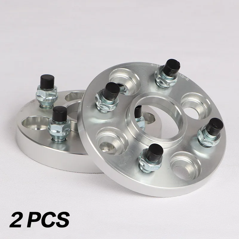 20mmSilver gasket 2 шт. PCD: 4X100 центральный диаметр 54,1 мм толщиной 30 мм адаптер для колеса suzku swift фланцевые прокладки M12XP1.25 гайка - Цвет: 20mmSilver gasket