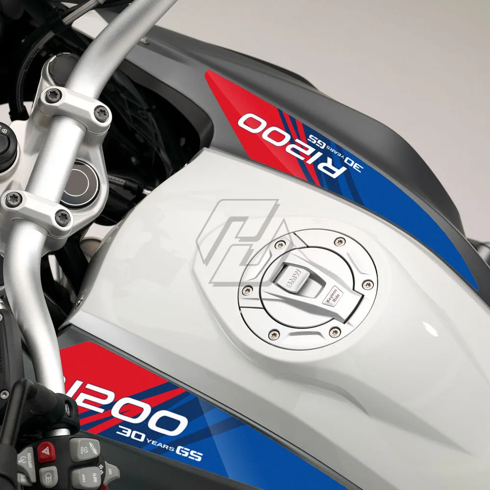 

For BMW R1200GS LC 2013-2018 Tank Pads Soft Rubber Stickers Side Pad Gas Fuel Grip Decals R 1200 R1200 GS LC 13 14 15 16 17 18