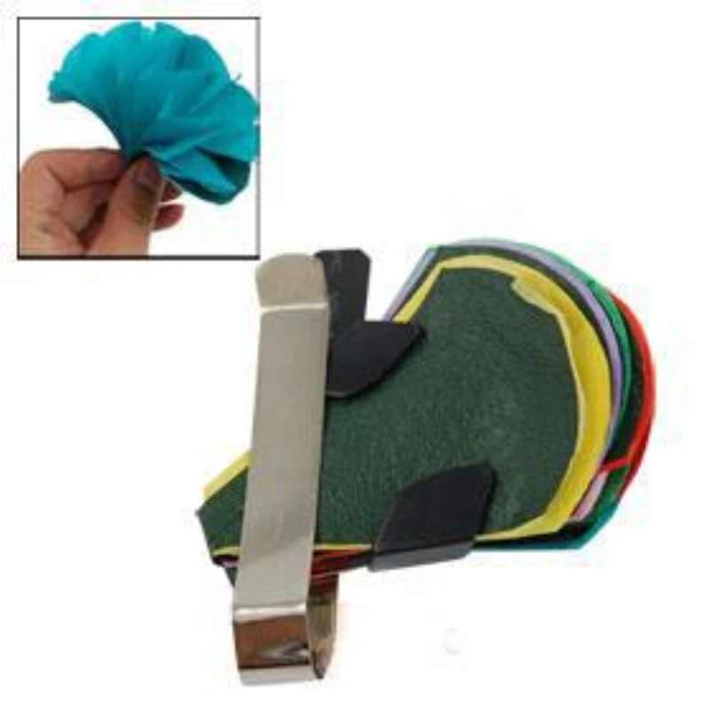 9 весенних бумажных цветов из кончиков пальцев волшебные фокусы пустой цветок